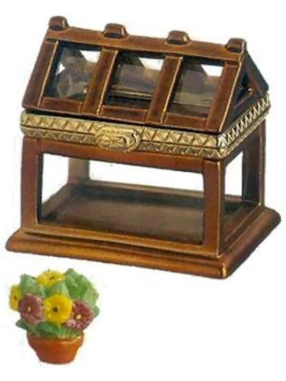 Elegant White Porcelain Hinged Trinket Box - Perfect for Jewelry & Keepsakes